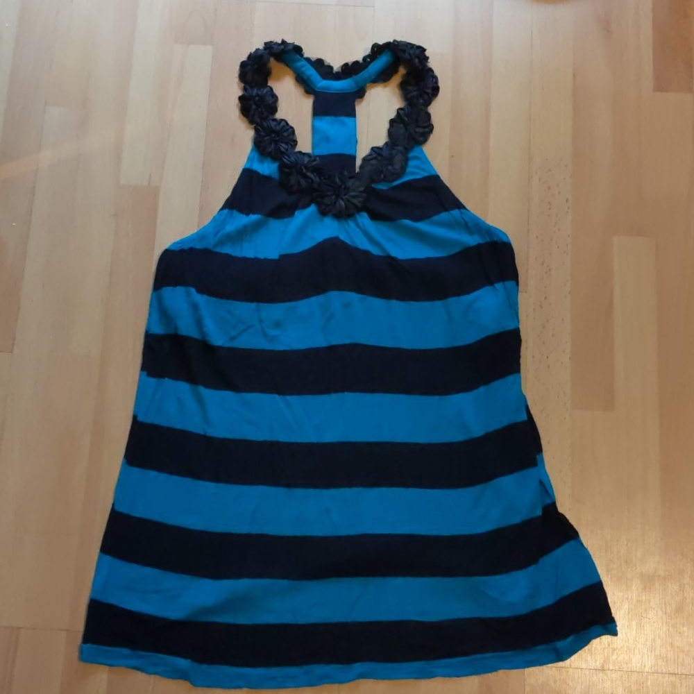 Inc International Concepts Striped Sleeveless Top - Picture 1 of 5